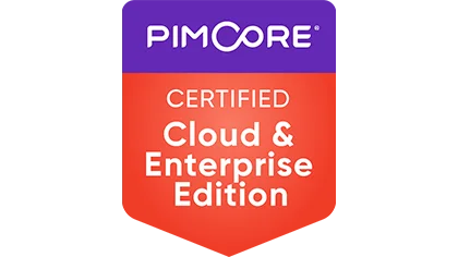 Badge Zertifikat Pimcore Cloud & Enterprise Edition