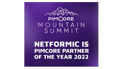 Badge Pimcore Partner of the year 2022