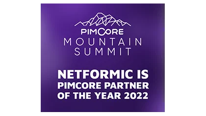 Badge Pimcore Partner of the year 2022