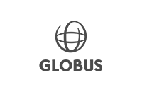 Logo Globus dunkelgrau