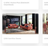 Screenshot des Online Shops von Garant Gruppe