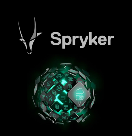 Das Spryker-Logo steht symbolisch für eine modulare E-Commerce-Plattform, die Geschäftsmodelle mit hoher Individualisierung, Skalierbarkeit und API-first-Ansatz ermöglicht