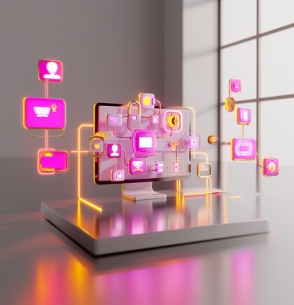 Visualisierung eines digitalen Zahlungsprozesses – Payment und Checkout Integration zur Optimierung der Conversion Rate